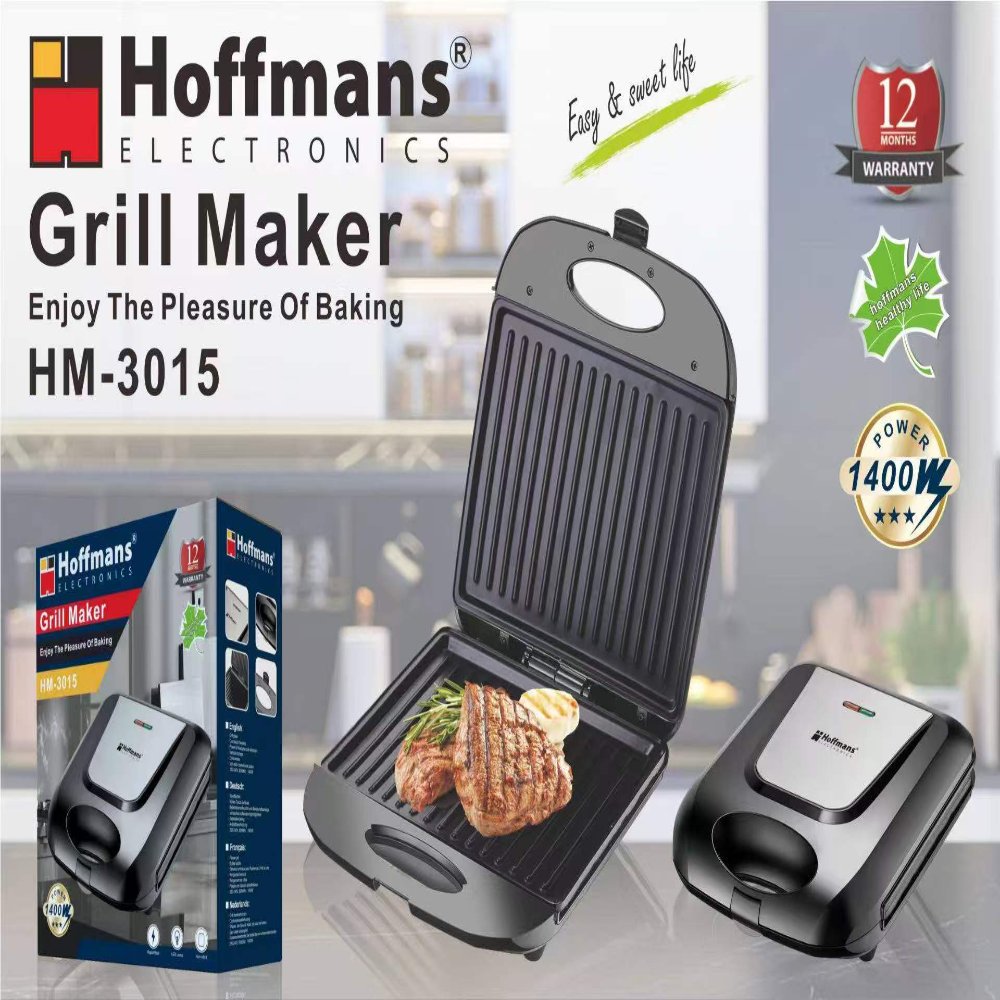Sandwich Maker, Steak Grill & Waffle Maker Grill / Panini Press HM-3015