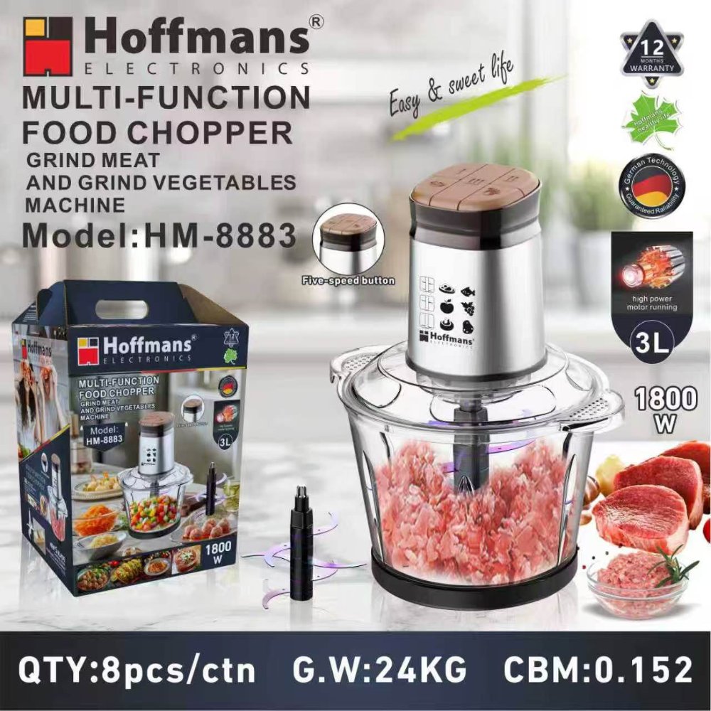 Meat Grinder & Food Processor Meat Grinder HM-8883